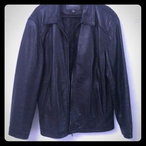 Croft and Barrow Mens Leather Jacket